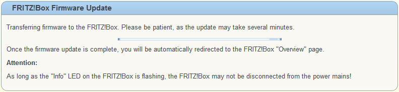 Hoe kan ik de firmware van mijn FRITZ!Box Fon WLAN 7360 vernieuwen